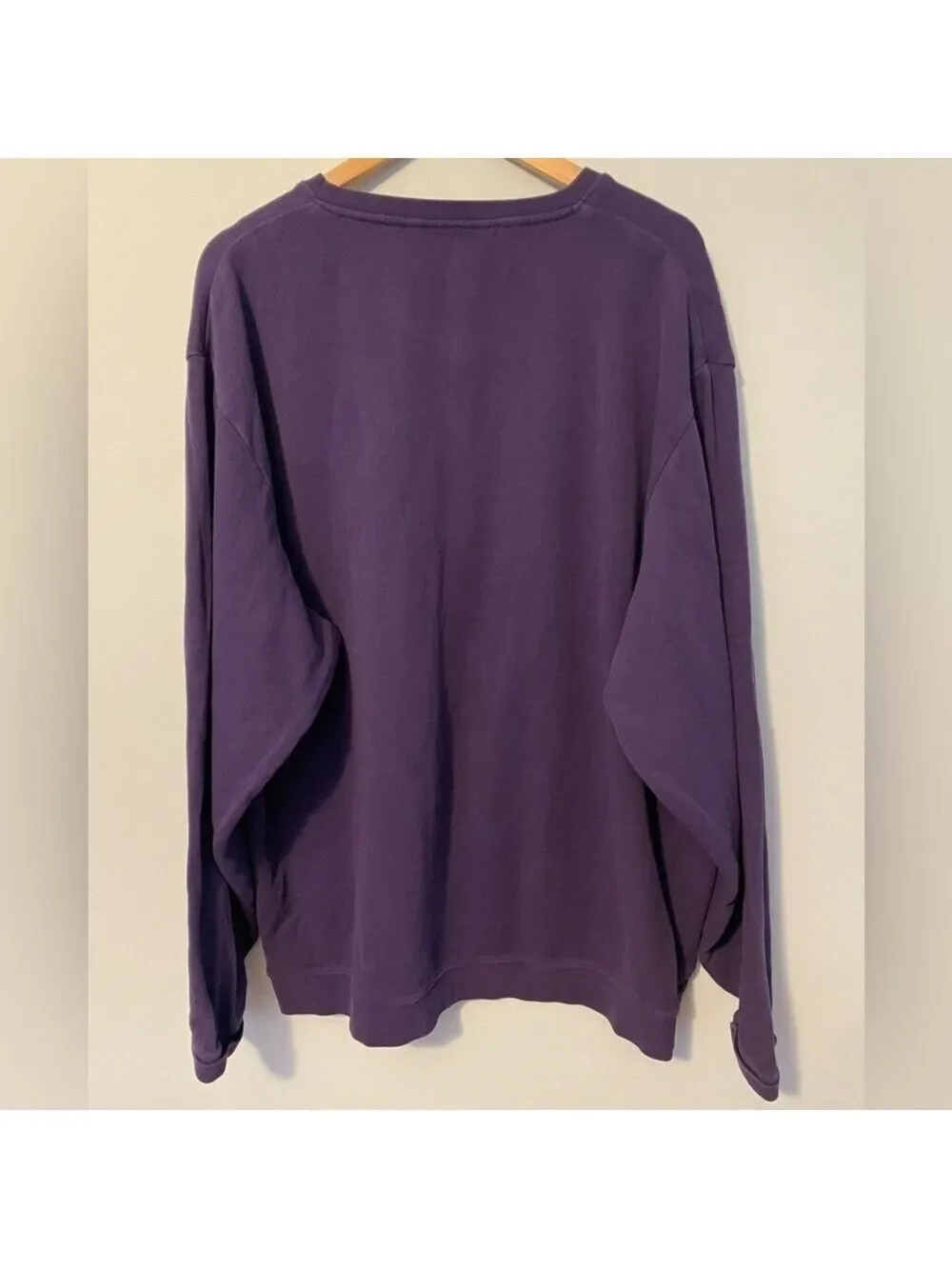 Cutter & Buck Vintage V Neck Sweater Purple XXL - Picture 4 of 8